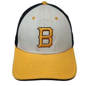 B Logo Adult Fitted Baseball Cap Multicolor M Embroidered 6 Panel Under Armour